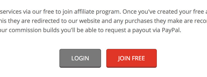 affiliate program register